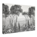 Canvas schilderij Idyllisch plantenlandschap - Ms Tiff