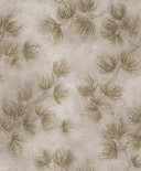 Tapeta z włókniny kwiaty, beton floral nature matowa w kolorze beżowym 