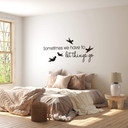 Wallsticker -  Sometimes we have... 2