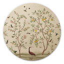 Obraz drewniany Sir Edward - Drzewo cytrynowe Chinoiserie - Okrągły
