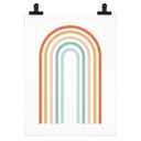 Plakat Rainbow Boho - Plakat dla dzieci