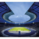 Fototapete Hertha BSC Blaues Olympiastadion