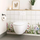 Naklejki na płytki Summer meadow - zestaw 12 sztuk