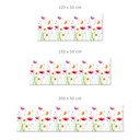 Køkken backsplash Disher - Colourful Poppies