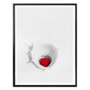 Plakat Splashing Raspberry
