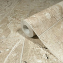 non-woven tapet i fliselook som shabby chic beige fliseeffekt