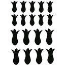 Sticker mural - Set Fleurs #03