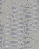Vliestapete Ornamental Klassisch in Grau , Lounge