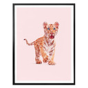 Plakat Loose - Glitter Tiger