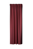 Homing Fertigschal mit verdeckten Schlaufen Galdin bordeaux -  2,45 x 1,4 m