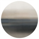 Wallsticker Rotko Sand - Minimalistisk Horisont - Sir Edward x Grigory Gladarev - Rund