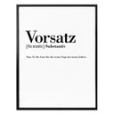 Poster Grammatik - Vorsatz