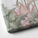 Obraz na płótnie Tropikalna idylla z niebieskim kolibrem - Bloomery Decor