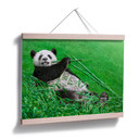 Plakat Ben Heine - Happy Panda