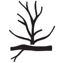 Wallsticker - Bart træ