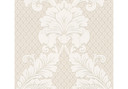 A.S. Creation barok tapet i creme og bronze non-woven tapet med ægte flocking