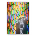 Akrylbillede Mielu - Regn