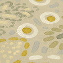 Ikke-vævet tapet etnoblomster blade beige creme tapet tapet bladranker 