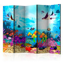 Screen room divider - Underwater fun, 3-delt