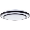 Wand- und Deckenleuchte Leano, schwarz, 7 x 49,5 cm, Metall Innenleuchte