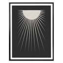 Plakat Orara Studio - Minimalistyczny księżyc