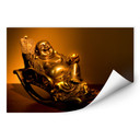 Zelfklevende Poster  Happy Buddha
