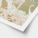 Plakat Przygoda z dinozaurami - Ombre - Kikki Belle