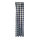 Homing Vorhang mit verdeckten Schlaufen Aiko blau -  2.45 x 1.4 m