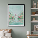 Plakat Rivers - Japonia wiosną