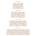 Samoprzylepny panel ścienny do kuchni Dahlias Shabby Chic Beige - Bloomery Decor