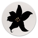 Wandcirkel Kubistika - Dark Orchid