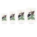 Fototapeta ilustracja liścia - Bignonia Argyro Violascea