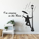 Sticker mural - Chantons sous la Pluie 1