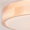 Deckenleuchte Liv, braun, 6,5 x 34 cm, Holz Lampe
