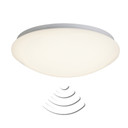 Wand- und Deckenleuchte Friedrich, weiß, ⌀32 cm, Deckenlampe, dimmbar