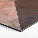3D Hexagon Alu-Dibond - Marmor 06