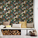 Architects Paper Floral Impression - Papier peint intissé jungle, multicolore