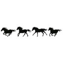 Wallsticker - Heste-sæt