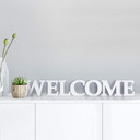 Litery dekoracyjne 3D Welcome