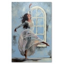 Canvasbillede, Ballerina danser