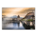 Akrylbillede Huber - den gamle bydel i Luzern
