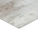 Afdekplaat voor fornuis Forest by the lake in mist in beige - Ms Tiff