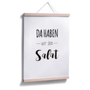 Poster - Da haben wir den Salat