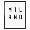 Plakat - Typografia Milano
