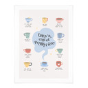 Plakat Enjoy a cup of Positivi-Tea - KsanaKalpa
