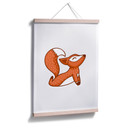 Plakat - Yoga Fox 08