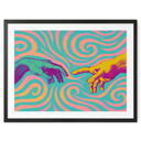 Plakat Stworzenie - inspirowany dziełem Michała Anioła - Treechild