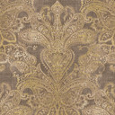 Vintage barokowa tapeta z włókniny brązowy, beżowy, żółty - tapeta z włókniny z ornamentami