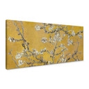Obraz na płótnie van Gogh - Almond Blossom Ochre - Panorama