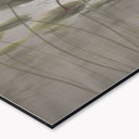 Keukenachterwand met lotusbloemen en zwaan in water in grijs - Ms Tiff
